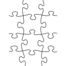 Папка для тиснения Puzzle Pattern от Darice