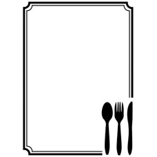 Папка для тиснення Cutlery від Darice