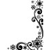 Папка для тиснення Snowflake Scroll від Darice