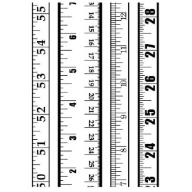 Папка для тиснення Rulers від Darice