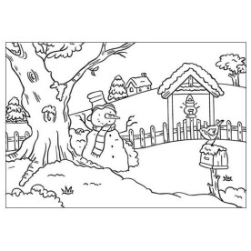 Папка для тиснення Snowman Scene від Nellie's Choice