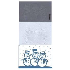 Папка для тиснення Snowmen від компанії Crafts-Too