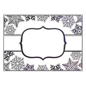 Папка для тиснення Snowflake Banner від компанії Crafts-Too