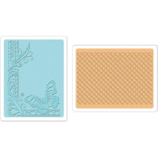 Папки для тиснення Butterfly & Lattice від Tim Holtz