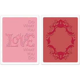 Папки для тиснения Frame & Love от Tim Holtz