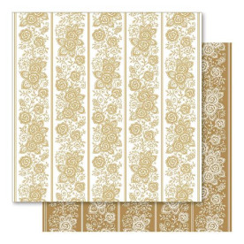 Двусторонняя перламутровая бумага Bloom 30х30 см от Ruby Rock-It