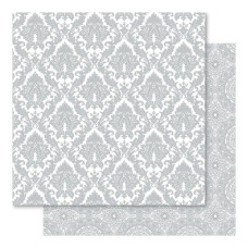 Двусторонняя перламутровая бумага Damask 30х30 см от Ruby Rock-It