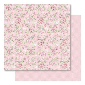 Бумага двусторонняя перламутровая для скрапбукинга "Floral" 30х30 см от Ruby Rock-It