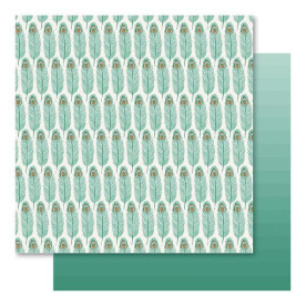 Двусторонняя перламутровая бумага Wild Thing 30х30 см от Ruby Rock-It