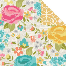 Двусторонняя бумага Spread Sunshine 30х30 см от Simple Stories