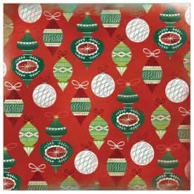 Односторонній папір Christmas Ornaments 30х30 см від компанії Karen Foster
