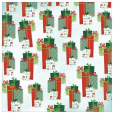 Односторонняя бумага Christmas Gifts 30х30 см от Karen Foster