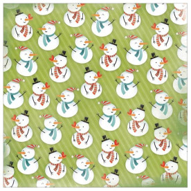 Односторонній папір Chilly Friends 30х30 см від компанії Karen Foster