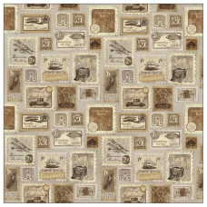 Односторонняя бумага Ancestry Stamps 30х30 см от Karen Foster