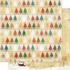 Двосторонній папір Trees 30х30 см від Bo-Bunny