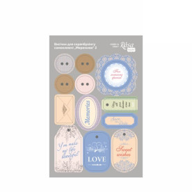 Висікання на клейовий основі Мереживо 2 20х13 см Rosa