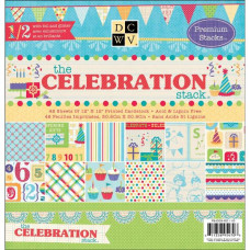 Набір паперу The Celebration 30х30 см 24 листа від DCWV