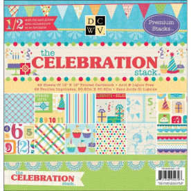 Набір паперу The Celebration 30х30 см 24 листа від DCWV