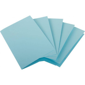 Набор заготовок для открыток 5 шт, 16,8х12см, №5, голубой, 220г/м2, Rosa Talent