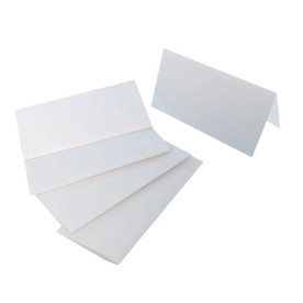 Набір заготовок для листівок, 5 шт, 21х10,5 см, №10, білий, 220г/м2, Rosa Talent