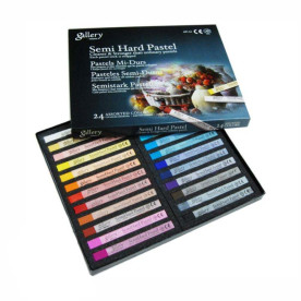 Пастель сухая, проф, полутв, 24 цв, крадр, Mungyo, 94100682