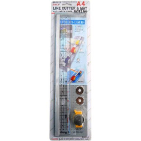 Набор для моделирования, нож скользящий роликовый, коврик, 3 лезвия различной формы, Dafa