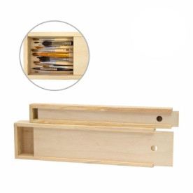 Пенал для пензлів дерев'яний ПК2, (35*4,9*3см), ROSA Studio