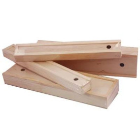 Пенал для пензлів деревяний ПК4, 35 х 9,8 х 4см, Rosa Studio