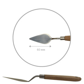 Мастихін 11905 капля, довжина 6 см, Rosa Studio