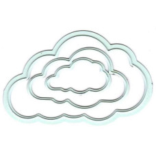 Ніж для тиснення і вирізання Clouds, розмір ножа 5х3 см від Joy! Crafts