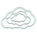 Ніж для тиснення і вирізання Clouds, розмір ножа 5х3 см від Joy! Crafts