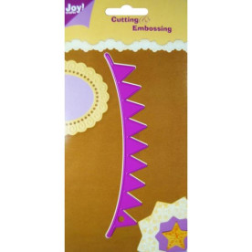 Ніж для тиснення і вирізання Garland Flags Swag від Joy! Crafts