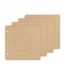 Заготовка для альбома Квадрат 4 ст, 20*20,5 см от ROSA TALENT