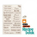 Чипборд для скрапбукинга Recipe Book 6, 13х20 см Rosa