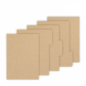 Заготовка для блокноту №1, картон, 16,3x21,6см, 5ст., ROSA TALENT