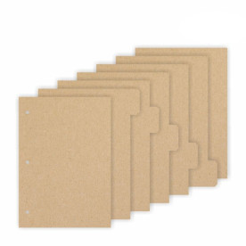 Заготовка для блокноту №2 картон 16,3x21,5см 7ст ROSA TALENT