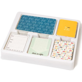 Набір карток для журналінга Jade Edition Project Life 616 шт від American Crafts