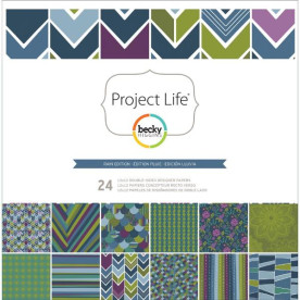 Набір паперу Rain Edition 30х30 см 12 аркушів від American Crafts