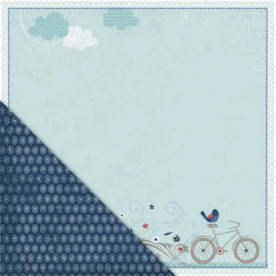 Двусторонняя бумага Bicycle 30х30 см от Little Yellow Bycicle