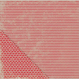 Двусторонняя бумага Scallop Stripe 30х30 см от Little Yellow Bicycle