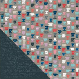 Двосторонній папір Let's Do Coffee 30х30 см від Little Yellow Bicycle