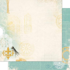 Двосторонній папір The Avenues 30х30 см від Bo-Bunny