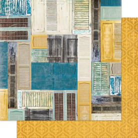 Двосторонній папір Shutters 30х30 см від Bo-Bunny