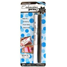 Набор маркеров для эмбоссинга - черный и прозрачный от Ranger