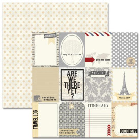 Папір двосторонній для скрапбукінгу "Notecards" 30х30 см від Терези Коллінз