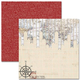 Двусторонняя бумага Pennants 30х30 см от Teresa Collins