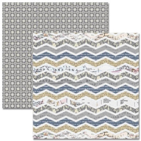 Двосторонній папір Chevron 30х30 см від Teresa Collins