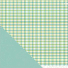 Двосторонній папір Pretty Plaid 30х30 см від Little Yellow Bicycle