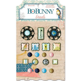 Набір брадс The Avenues 19 шт від Bo-Bunny