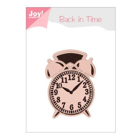 Ніж для тиснення і вирізання Back In Time Alarm Clock, 7х5 см від Joy! Crafts